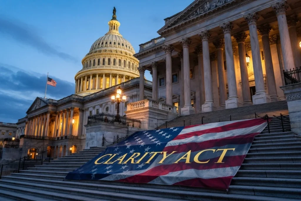 Goldman Sachs Backs CLARITY Act, but Banks Push Back Goldman Sachs Backs CLARITY Act, but Banks Push Back